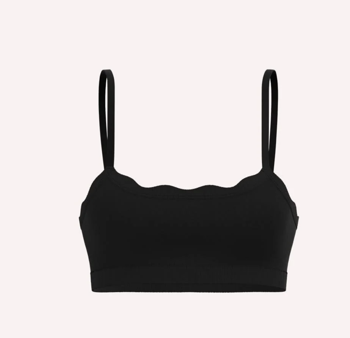 Leakproof Bandeau Bralette - Black